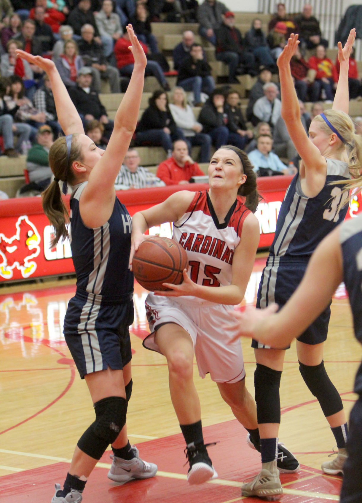 Hudson at Chi-Hi girls basketball 1-25-19
